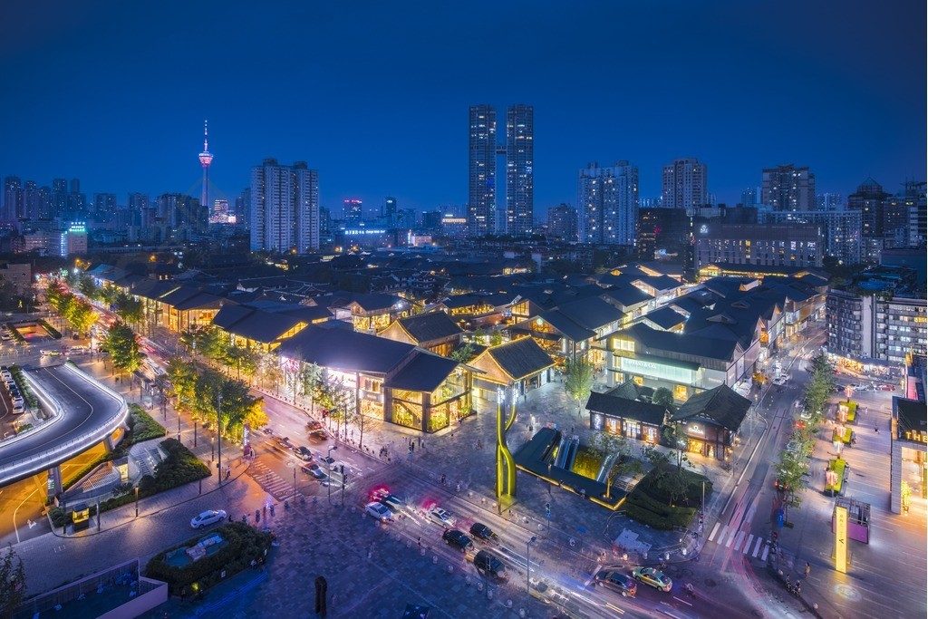 太古里夜景 · Taikoo Li at Night