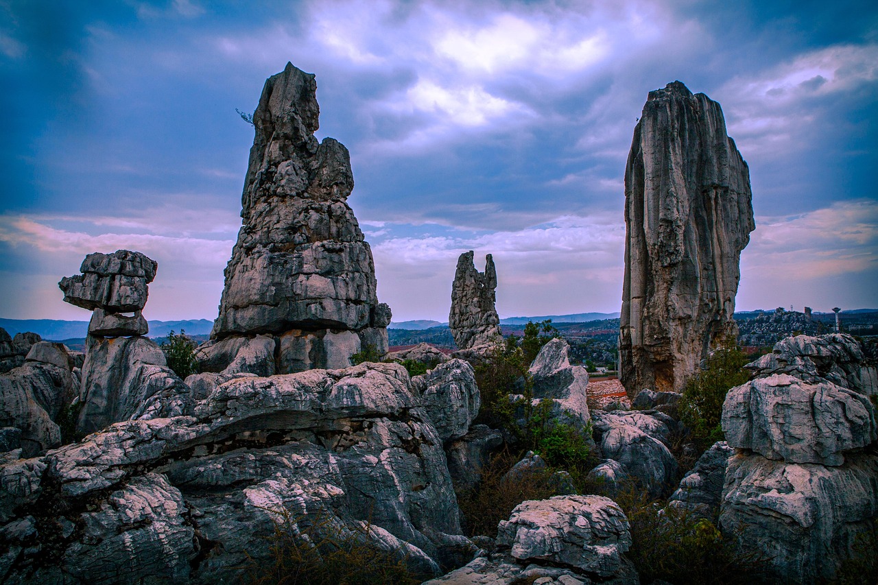 石林峰林 · Stone Forest